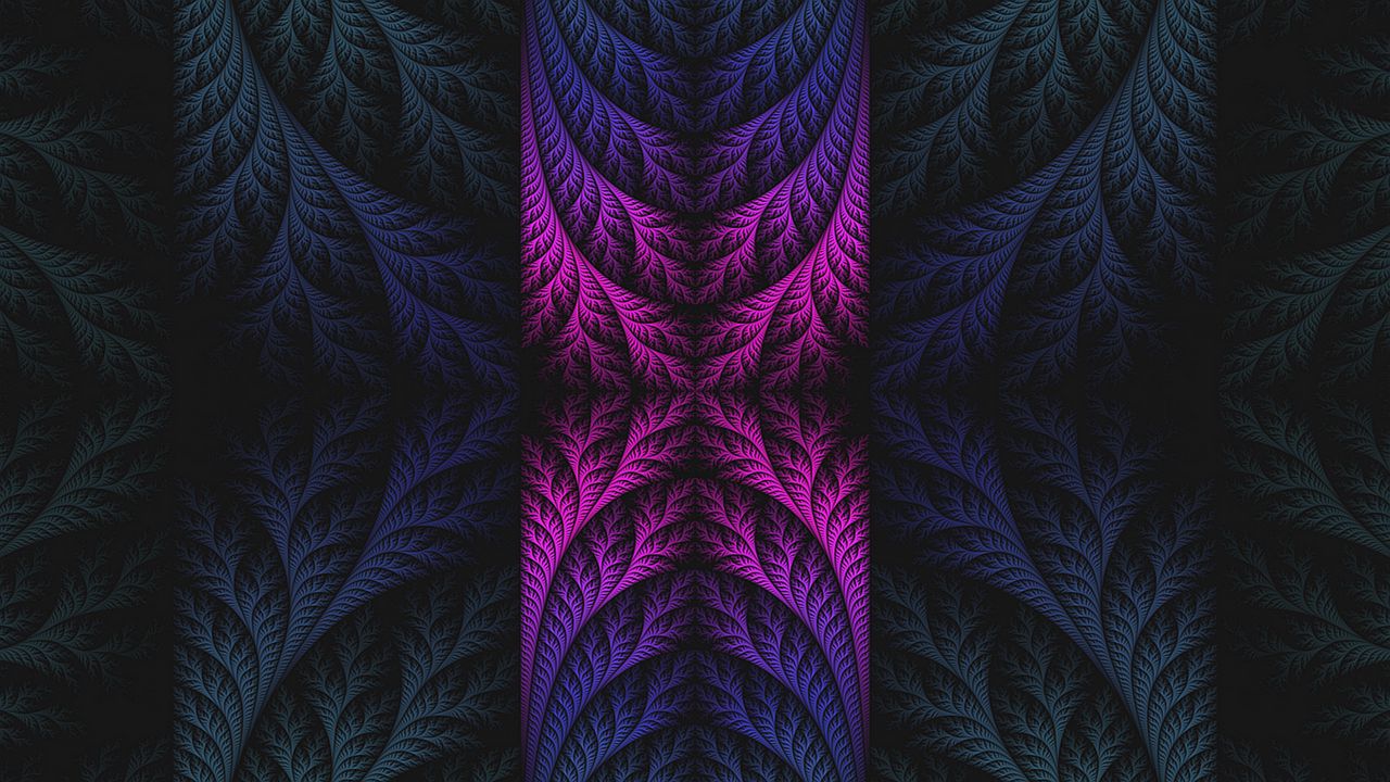 Wallpaper patterns, abstraction, texture, purple, fractal