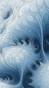 Preview wallpaper patterns, background, blue, abstraction, curves