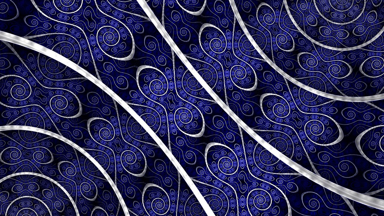 Wallpaper patterns, background, lines, swirls