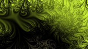 Preview wallpaper patterns, black, green