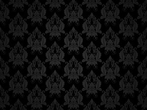 Preview wallpaper patterns, black, texture, decoration, retro