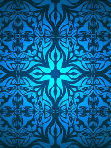 Preview wallpaper patterns, blue, white