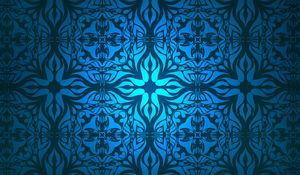 Preview wallpaper patterns, blue, white