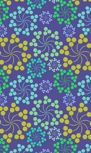 Preview wallpaper patterns, circles, twisted, multicolored