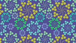 Preview wallpaper patterns, circles, twisted, multicolored