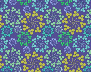 Preview wallpaper patterns, circles, twisted, multicolored