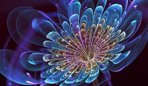 Preview wallpaper patterns, flower, rotating, lines, bright