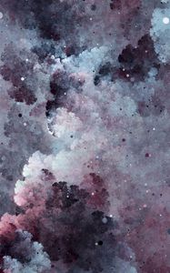 Preview wallpaper patterns, fractal, cloudy, points, spots