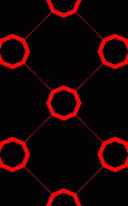 Preview wallpaper patterns, lines, circles, red, black