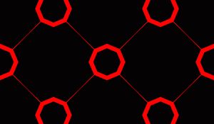 Preview wallpaper patterns, lines, circles, red, black