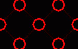 Preview wallpaper patterns, lines, circles, red, black