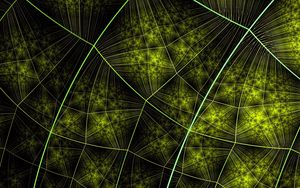 Preview wallpaper patterns, lines, connections, green, dark