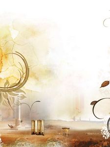 Preview wallpaper patterns, nature, style, fall, painting, imagination