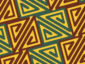 Preview wallpaper patterns, shape, yellow, brown, green