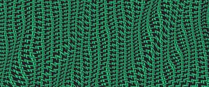 Preview wallpaper patterns, wavy, mosaic, green, black