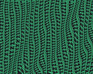 Preview wallpaper patterns, wavy, mosaic, green, black