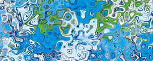 Preview wallpaper patterns, wavy, spots, structure, background, colorful