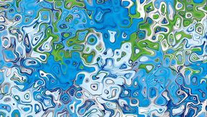 Preview wallpaper patterns, wavy, spots, structure, background, colorful