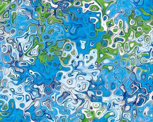 Preview wallpaper patterns, wavy, spots, structure, background, colorful