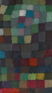 Preview wallpaper paul klee, ancient sound, oil, cardboard, abstraction