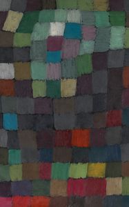 Preview wallpaper paul klee, ancient sound, oil, cardboard, abstraction