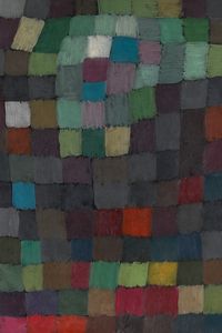 Preview wallpaper paul klee, ancient sound, oil, cardboard, abstraction