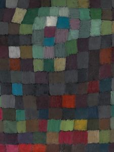 Preview wallpaper paul klee, ancient sound, oil, cardboard, abstraction