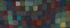 Preview wallpaper paul klee, ancient sound, oil, cardboard, abstraction