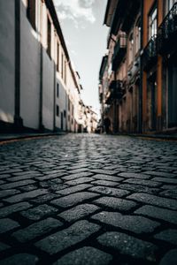 Preview wallpaper pavements, street, buildings, city