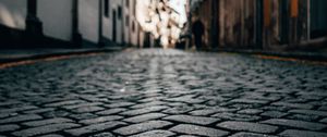 Preview wallpaper pavements, street, buildings, city
