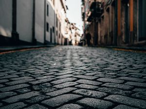 Preview wallpaper pavements, street, buildings, city
