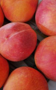 Preview wallpaper peaches, fruit, ripe