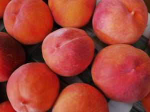 Preview wallpaper peaches, fruit, ripe