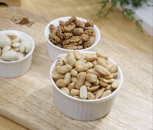 Preview wallpaper peanuts, nuts, bowls