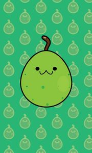 Preview wallpaper pear, smile, art, patterns