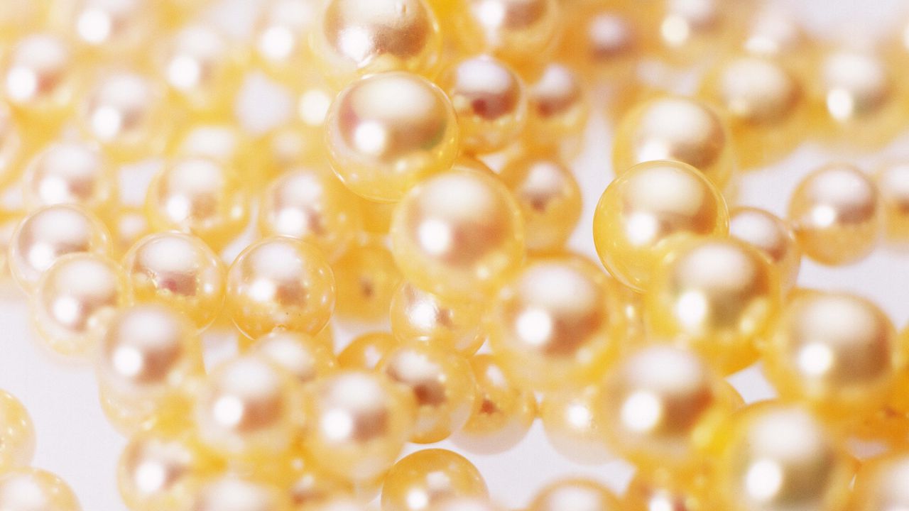 Wallpaper pearls, background, beads
