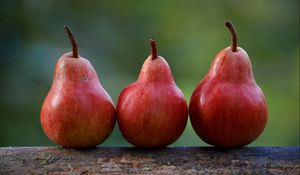 Preview wallpaper pears, fruit, ripe