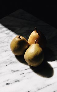 Preview wallpaper pears, fruit, ripe, shadow