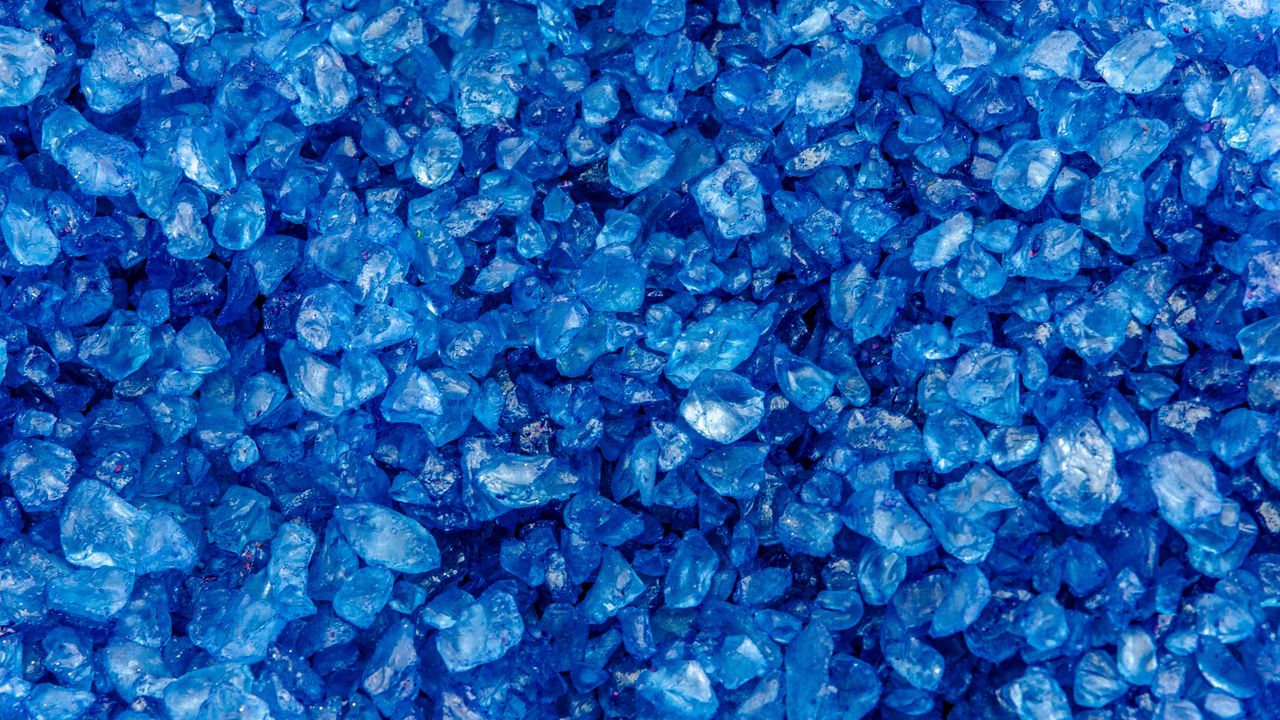 Wallpaper pebbles, blue, texture, stones