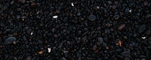 Preview wallpaper pebbles, stones, black, wet
