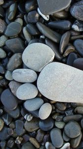 Preview wallpaper pebbles, stones, foot