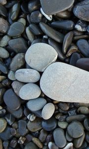 Preview wallpaper pebbles, stones, foot