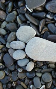 Preview wallpaper pebbles, stones, foot