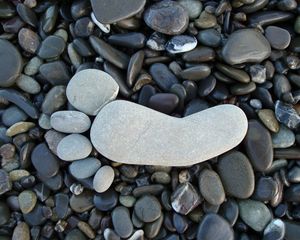 Preview wallpaper pebbles, stones, foot