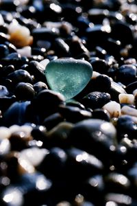 Preview wallpaper pebbles, stones, glare, macro