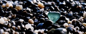 Preview wallpaper pebbles, stones, glare, macro