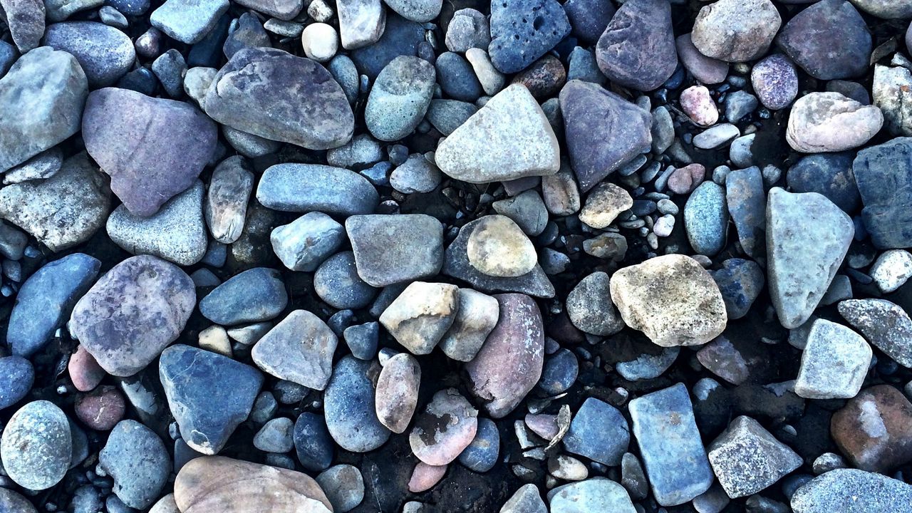 Wallpaper pebbles, stones, gray