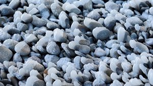 Preview wallpaper pebbles, stones, relief, ice