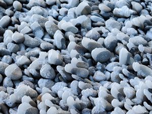 Preview wallpaper pebbles, stones, relief, ice