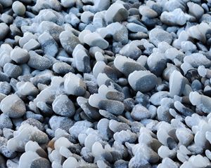 Preview wallpaper pebbles, stones, relief, ice